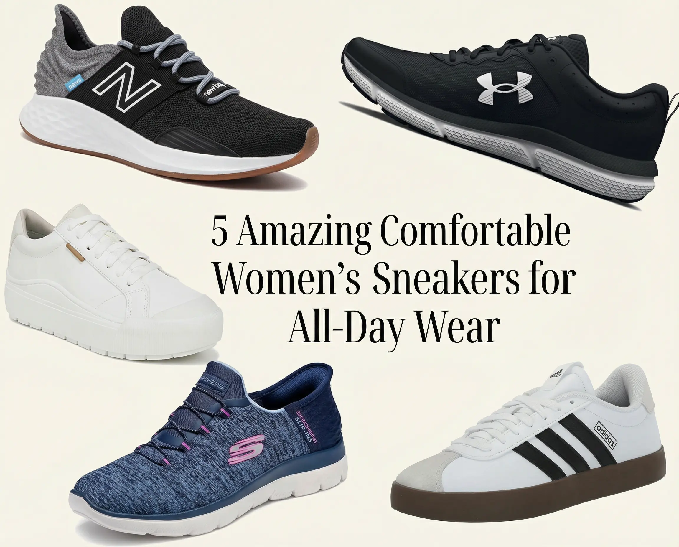 5 Amazing Comfortable Women’s Sneakers for All-Day Wear: An Essential Guide 1 5 Amazing Comfortable Women’s Sneakers for All-Day Wear