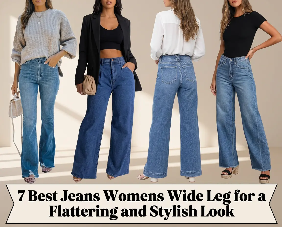 7 Best Jeans Womens Wide Leg for a Flattering and Stylish Look 1 7 Best Jeans Womens Wide Leg for a Flattering and Stylish Look