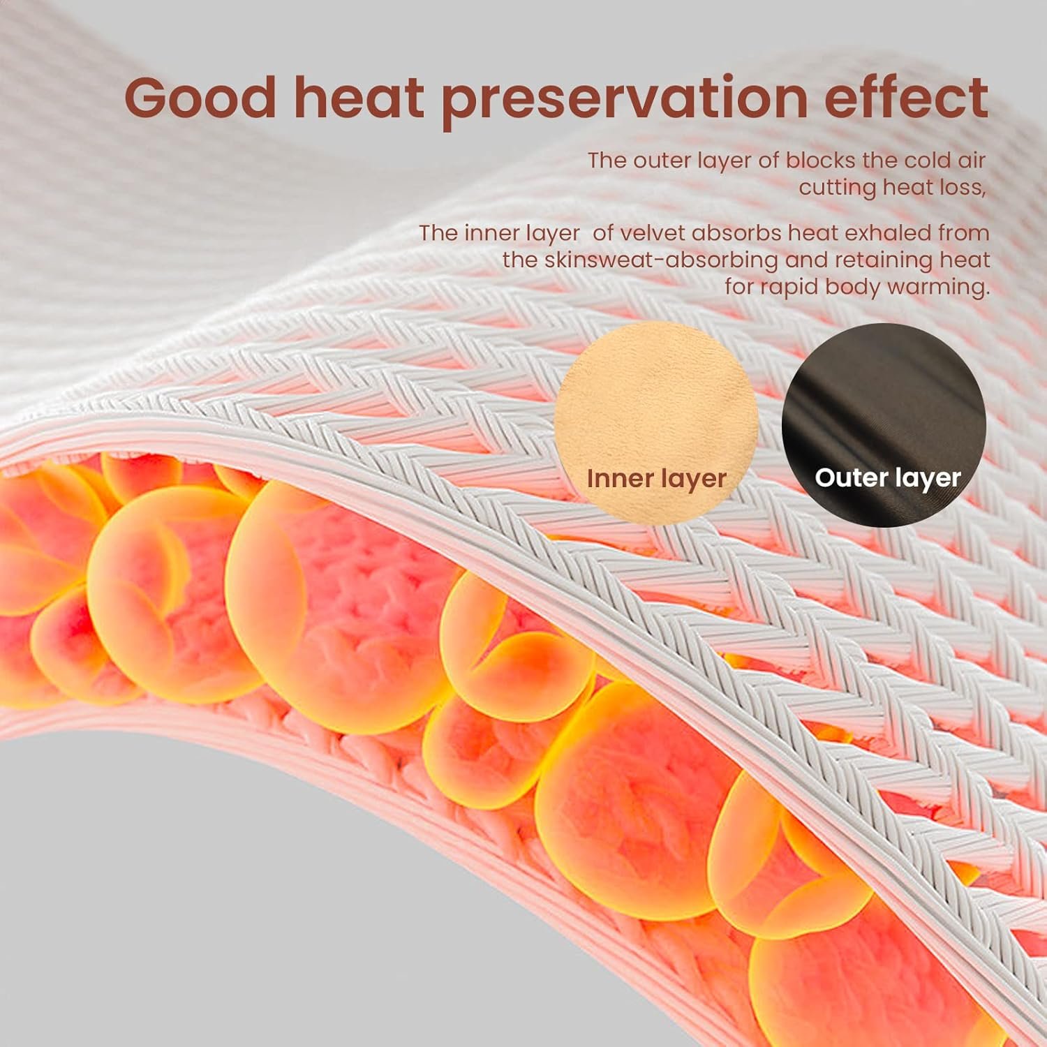 Fleece Lined Sheer Tights for Women