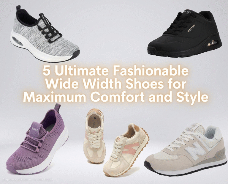 5 Ultimate Fashionable Wide Width Shoes for Maximum Comfort and Style